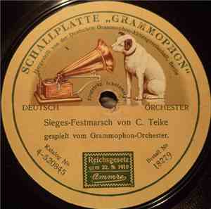 Grammophon-Orchester - Ein Hoch Den Hohenzollern ! / Sieges-Festmarsch