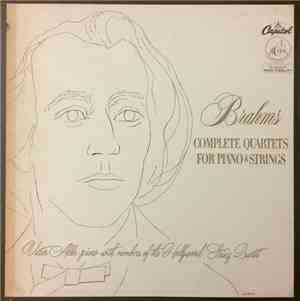 Brahms / Victor Aller , with members of The Hollywood String Quartet - Complete Quartets For Piano & Strings