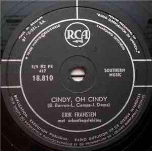 Erik Franssen - Cindy, Oh Cindy / Oh, Mia Bella Napoli