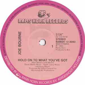 Joe Bourne - Hold On To What You've Got