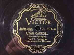 Carl T. Sprague - Utah Carroll / The Two Soldiers