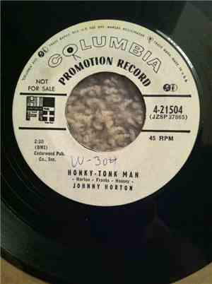 Johnny Horton - Honky Tonk Man / I'm Ready, If You're Willing