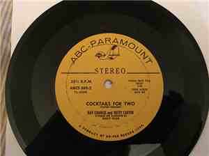 Ray Charles And Betty Carter - Cocktails For Two / People Will Say We're In Love