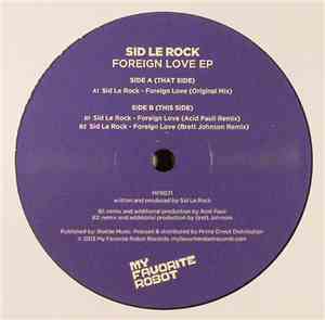 Sid LeRock - Foreign Love EP