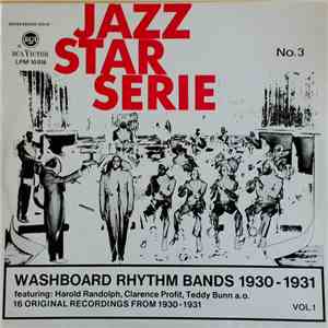 The Washboard Serenaders, Five Rhythm Kings, Washboard Rhythm Kings, The Rhythm Kings - Washboard Rhythm Bands 1930-1931 Vol. 1