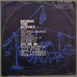 George Marek, David Merrick , Jule Styne, Betty Comden, Adolph Green - Behind The Scenes