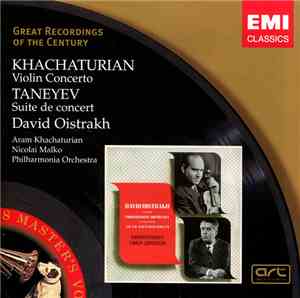 Khachaturian, Taneyev, David Oistrakh - Violin Concerto / Suite De Concert