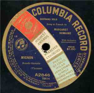 Margaret Romaine - Mignon / La Boheme