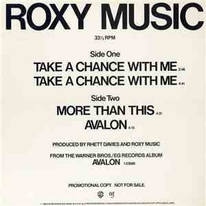 Roxy Music - Take A Chance With Me