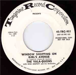 The Vala-Quons - Window Shopping On Girl's Avenue
