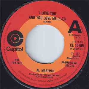 Al Martino - I Love You And You Love Me