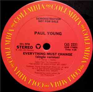 Paul Young - Everything Must Change