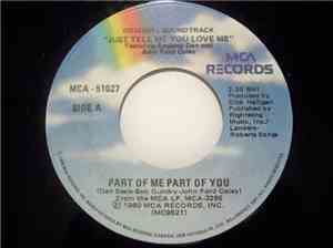 England Dan & John Ford Coley - Part Of Me Part Of You / Just Tell Me You Love Me