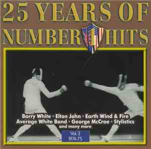 Various - 25 Years Of Number 1 Hits Vol. 3 1974-75