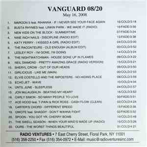 Various - Vanguard 08/20