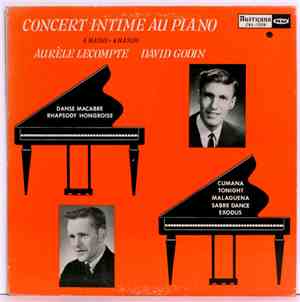 Aurèle LeCompte, David Godin  - Concert Intime...au Piano  (4 Hands - 4 Mains)