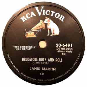 Janis Martin  - Drugstore Rock And Roll / Will You, Willyum