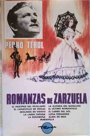Pedro Terol - Romanzas De Zarzuela