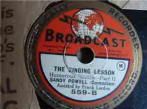 Sandy Powell - The Singing Lesson Part 1 / The Singing Lesson Part 2