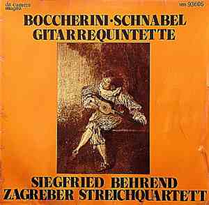 Siegfried Behrend, Zagreber Streichquartett - Boccherini - Schnabel, Gitarrequintette