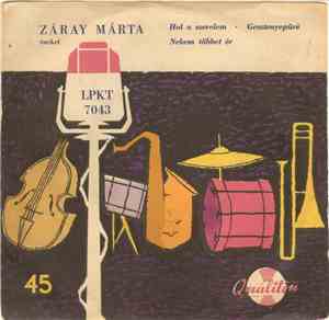 Záray Márta - Hol A Szerelem