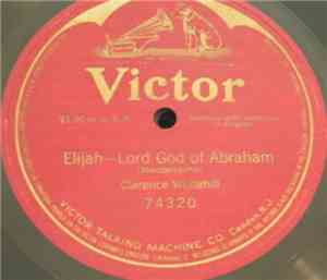 Clarence Whitehill - Elijah-Lord God Of Abraham