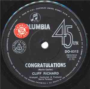 Cliff Richard - Congratulations