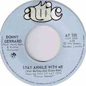 Donny Gerrard - Stay Awhile With Me / Peace For Us All