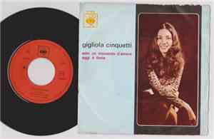 Gigliola Cinquetti - Solo Un Momento D´Amore / Oggi È Festa