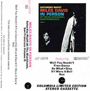 Miles Davis - In Person, Saturday Night At The Blackhawk, San Francisco, Volume II