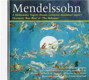 New Philharmonia Orchestra and Ambrosian Singers - Mendelssohn - A Midsummer Night's Dream (complete incidental music): Overtures 