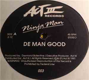 Ninja Man - De Man Good