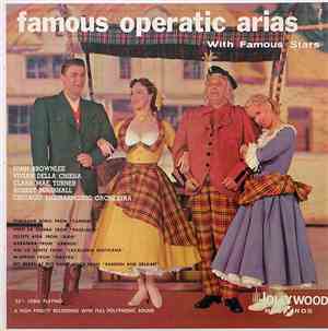 Various - Famous Operatic Arias - With Famous Stars