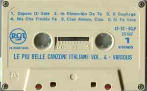 Various - Le Piu Belle Canzoni Italiane Vol. 4