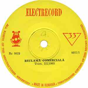 Various - Reclamă Comercială Trim. III/1965