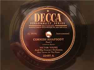 Victor Young And His Concert Orchestra - Cornish Rhapsody
