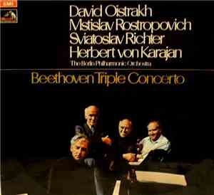 Beethoven - Berliner Philharmoniker, David Oistrach, Mstislaw Rostropowitsch, Svjatoslav Richter, Herbert von Karajan - Beethoven Triple Concerto