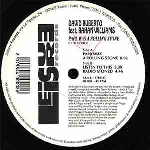 Davide Ruberto Feat. Rahan Williams - Papa Was A Rolling Stone