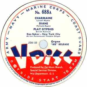 Don Baker  / Marek Weber And His Orchestra - Charmaine / Chitarra Romana