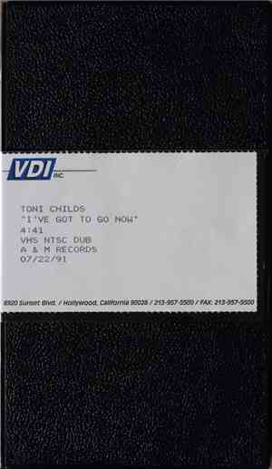 Toni Childs - I've Got To Go Now