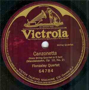 Flonzaley Quartet - Canzonetta
