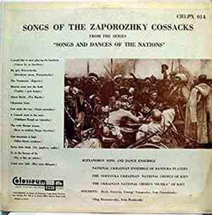 Alexandrov Song And Dance Ensemble, National Ukrainian Ensemble Of Bandura Players, The Veryovka Ukrainian National Chorus Of Kiev, The Ukrainian National Chorus 