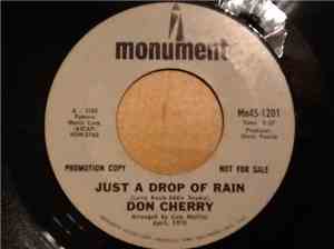 Don Cherry  - Just A Drop Of Rain / Between Winston Salem And Nashville, Tennessee