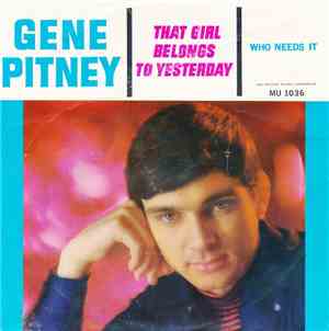 Gene Pitney - That Girl Belongs To Yesterday