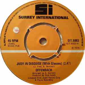Offenbach  - Judy In Disguise (With Glasses)