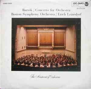 Bartók / Boston Symphony Orchestra / Erich Leinsdorf - Concerto For Orchestra