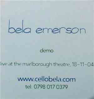 Bela Emerson - Demo