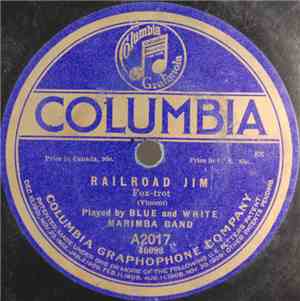 Blue And White Marimba Band - Railroad Jim / Kiss Me Again