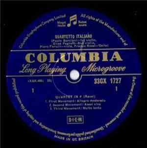 Ravel, Mozart, Quartetto Italiano - Ravel: Quartet In F / Mozart: Quartet In G Major