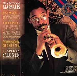 Wynton Marsalis, Tomasi, Jolivet, Philharmonia Orchestra, Esa-Pekka Salonen - Tomasi: Concerto For Trumpet And Orchestra / Jolivet: Concerto No. 2 For Trumpet - Concertino For Trumpet, String Orchestra And Piano